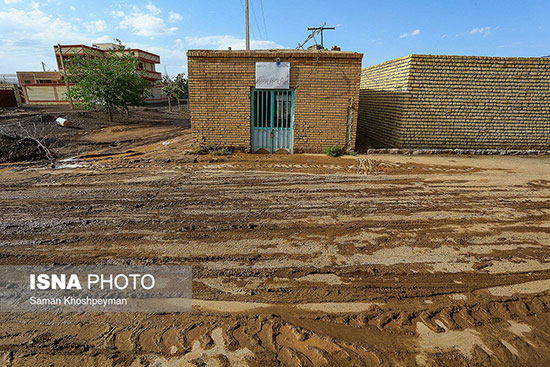 خسارت سیل در بخش کوهپایه شرق اصفهان