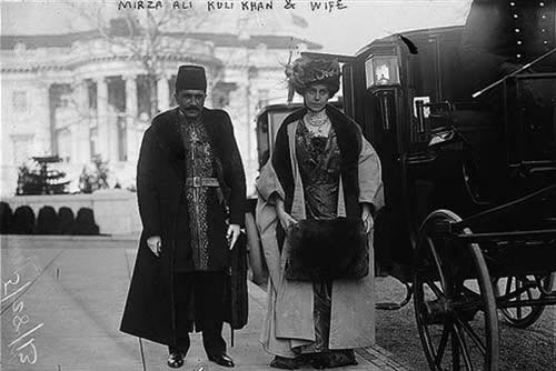 عکس: اولین سفیر ایران در آمریکا و همسرش