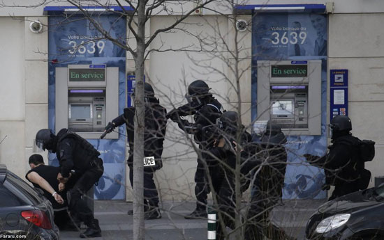 عکس: پایان یک گروگانگیری دیگر در پاریس