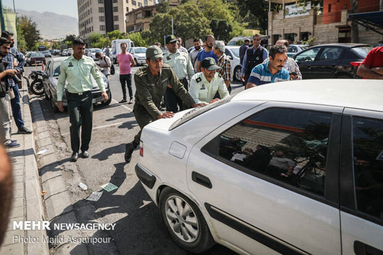 دستگیری باند سرقت و اوراق خودرو در شهرک قدس