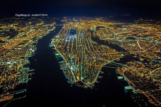 عکس های استثنایی از نیویورک در شب