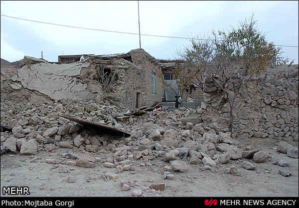 گزارش تصویری از زلزله در زهان بیرجند