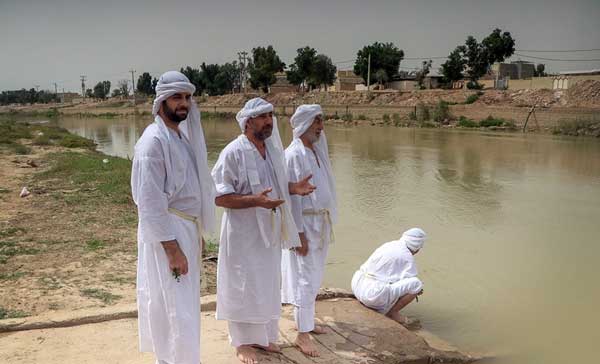 تصاویری از عید پنجه منداییان در خوزستان